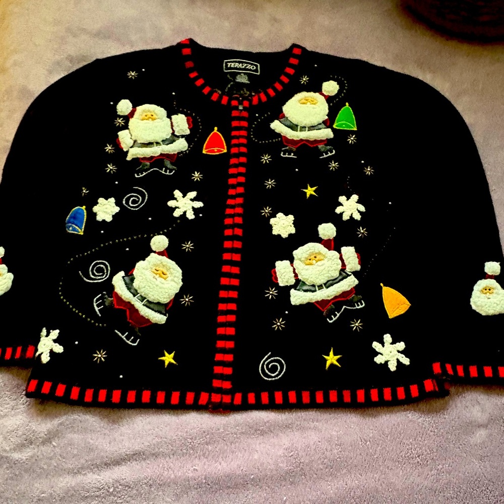 Holiday Cardigan by Terazzo